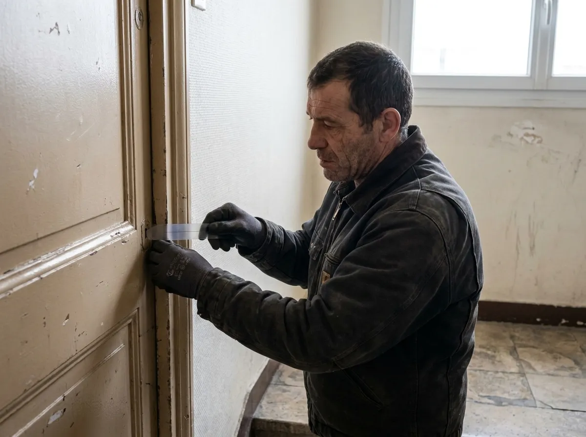 Serrurier ouvrant une porte d'appartement claquée sans destruction à Vanves (92170)